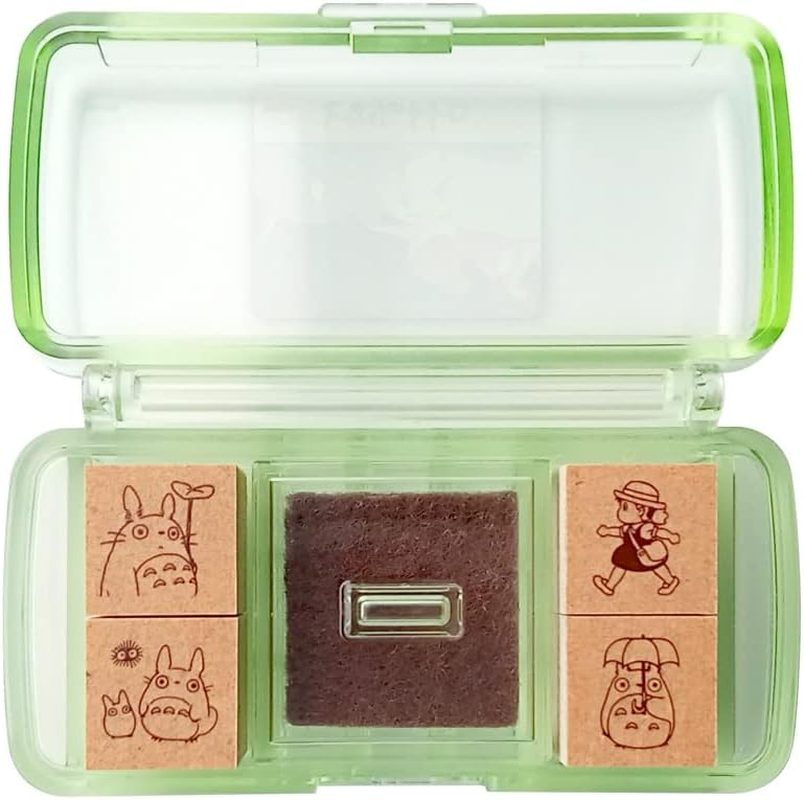 Beverly Ghibli My Neighbor Totoro Stamp Hanko Mini Stamp Mei-Chan SGM-014 image number 4