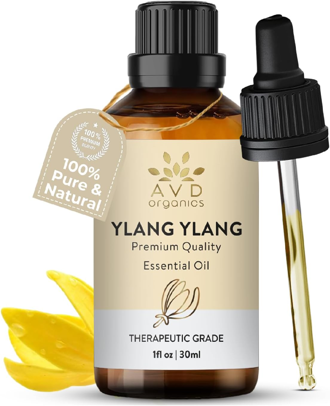 AVD Organics Ylang Ylang Essential Oil 30Ml &ndash; 100% Pure, Natural & Undiluted Ylang Ylang Oil for Diffuser, Candles, Aromatherapy & Home Fragrance &ndash; 1 Fl Oz image number 6