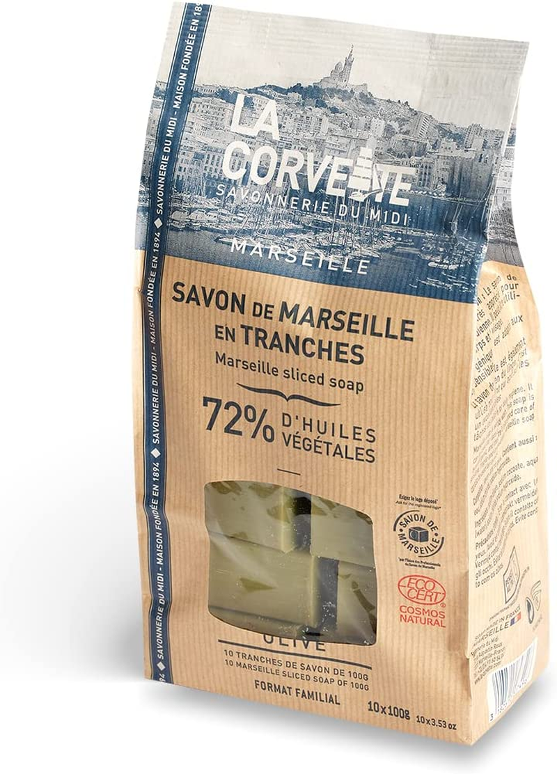 La Corvette Marseille Olive Oil Soap, 1 Kg, Beige image number 2