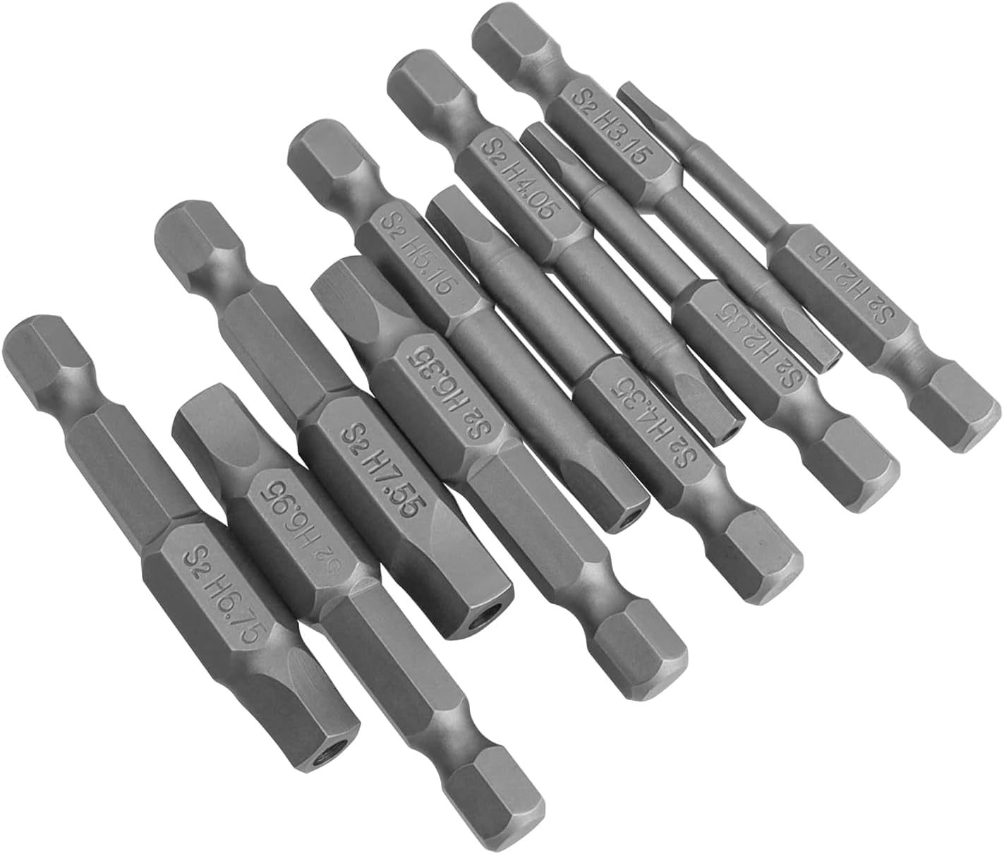 Bestgle 10 Pcs Magnetic Pentagon Head Screwdriver Bits Set 1/4 Inch Hex Shank Security Tamper Proof Pentagonal Screwdriver Bit 5 Sided Screw Driver Drill Bits, 50Mm image number 6