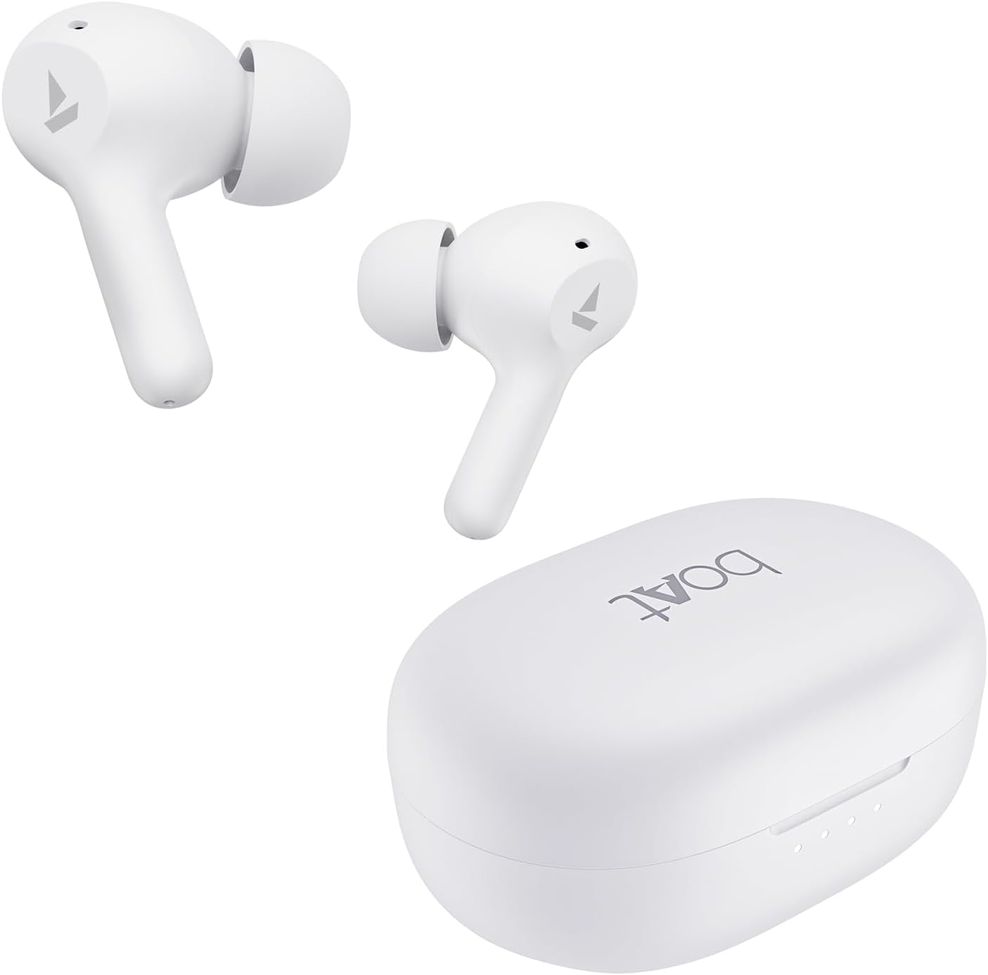 Boat Airdopes 71 TWS Earbuds with 40 Hours Playtime, Dual Microphones with Enx, ASAP Charge, IWP, Beast Mode with Low Latency 50Ms, IPX4 and Pocket ID (Frosted White)