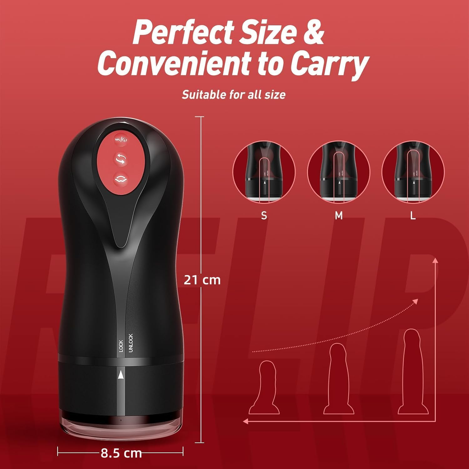 Male Masturbator Penis Pump - Male Sex Toys for Men with 3 Swirling 5 Tightening 10 Vibration Modes Sucking Penis Training Vibrator Glans Trainer Adult Toys Mens Sex Toys Enlargers image number 4