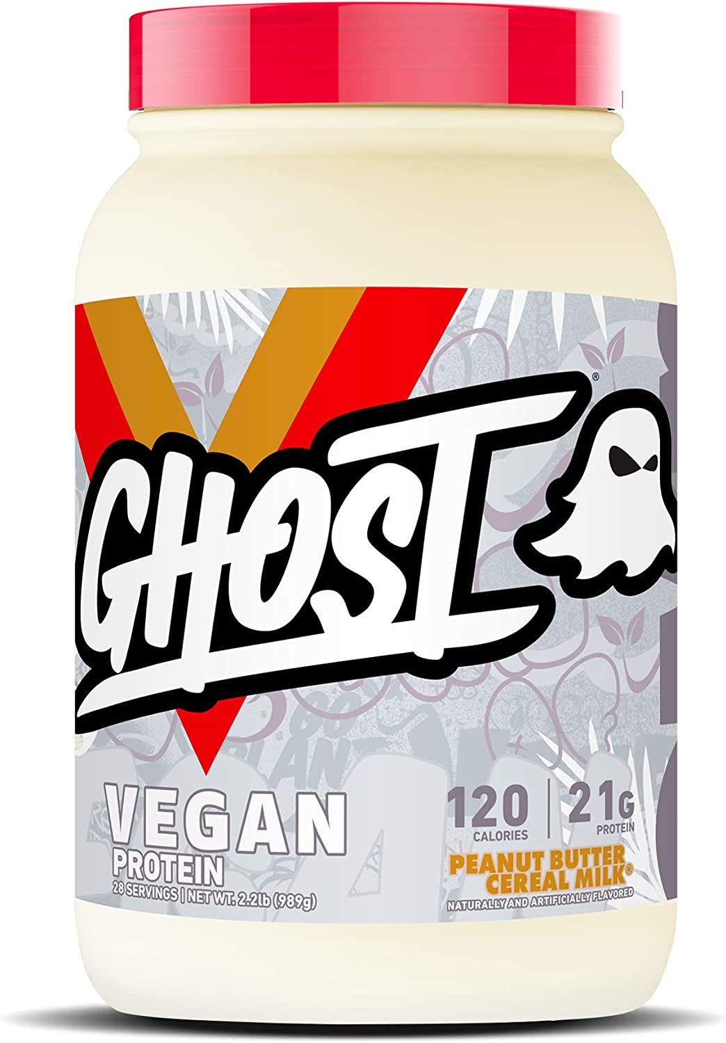 Ghost Peanut Butter Cereal Milk Vegan Protein Powder 989 G image number 5