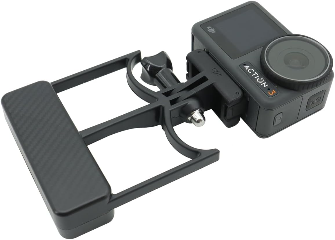 Levigo Gimbal Adapter Mount Action Camera Bracket Compatible with DJI OSMO 6/5/4/3, Adapt for DJI Action 4, for Gopro Series Sport Camera image number 3