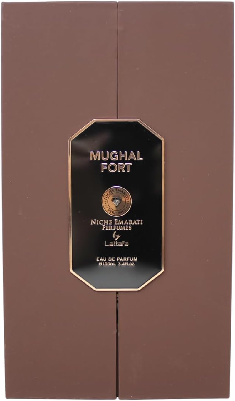 Lattafa Unisex Niche Emarati Mughal Fort Eau De Parfum Spray, 100 Ml