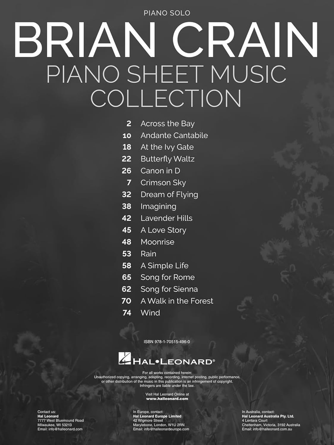 Brian Crain - Piano Sheet Music Collection image number 2
