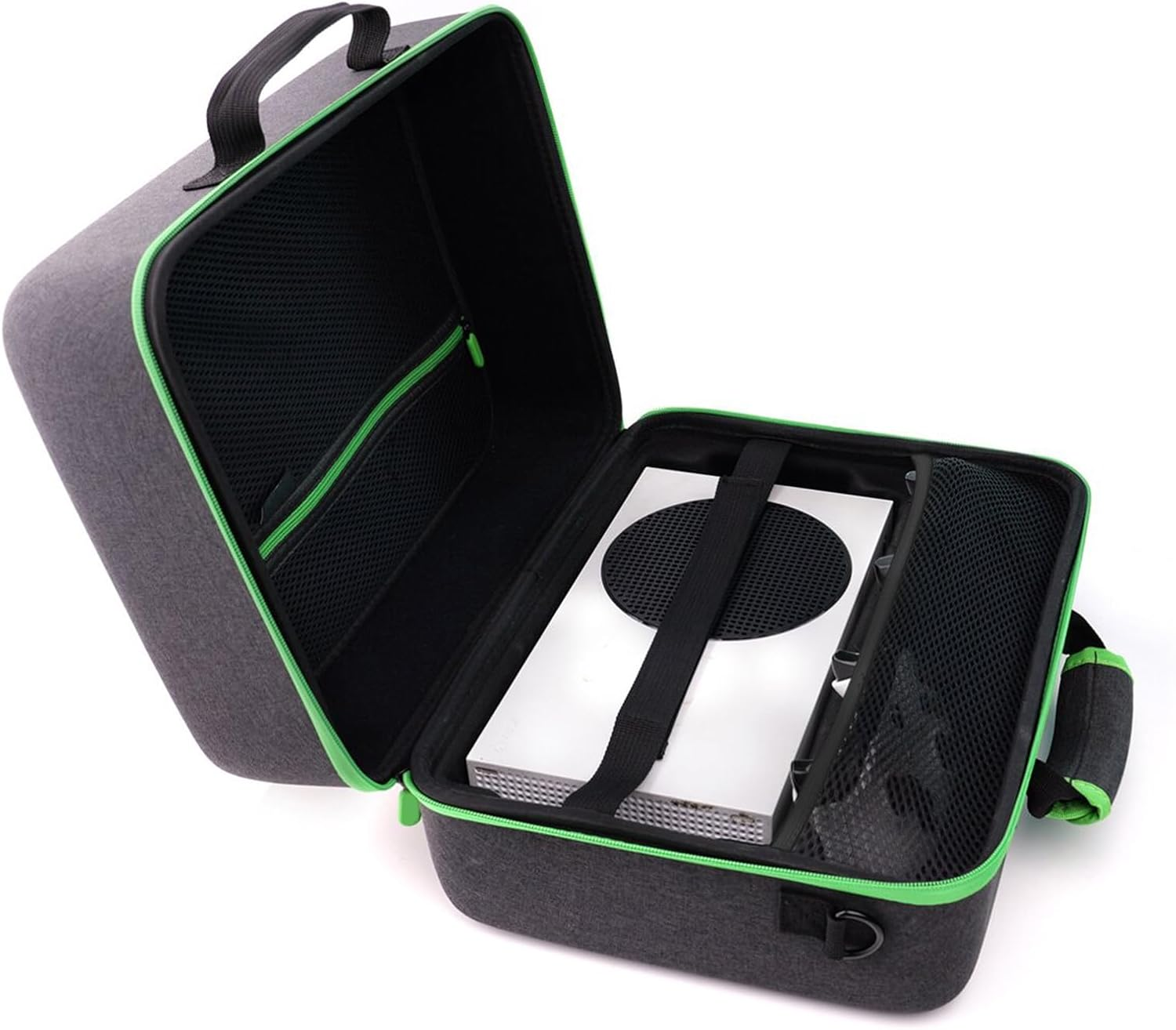 Carrying Case for X Box Series X, for X Box Series S Game Consoles and Other Accessories, Travel Case Fits for Console, Controllers, Cables & Other Accessories Precisely image number 5