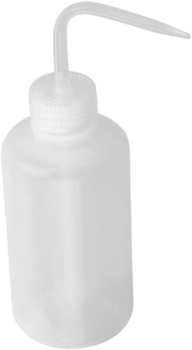 Tattoo Squeeze Bottle, 250Ml Plastic Safety Wash Bottle with Scale, Eyelash Cleaning Washing Bottle, Tattoo Wash Bottle for Tattoo Supplies image number 1