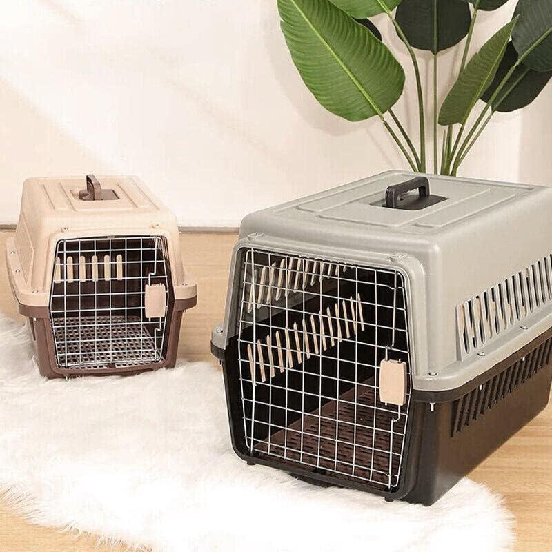 AIMALL Dog Cat Portable Pet Carrier Crate, Airline-Approved Travel Tote Kennel for Small to Medium Pets, Lightweight Design with Ventilation, Durable & Easy to Clean image number 6