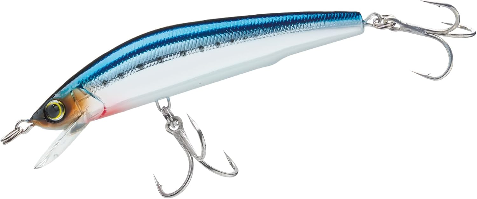 Yo-Zuri Mag Minnow Floating Diver Lure, Chrome Sardine, 5-Inch image number 1