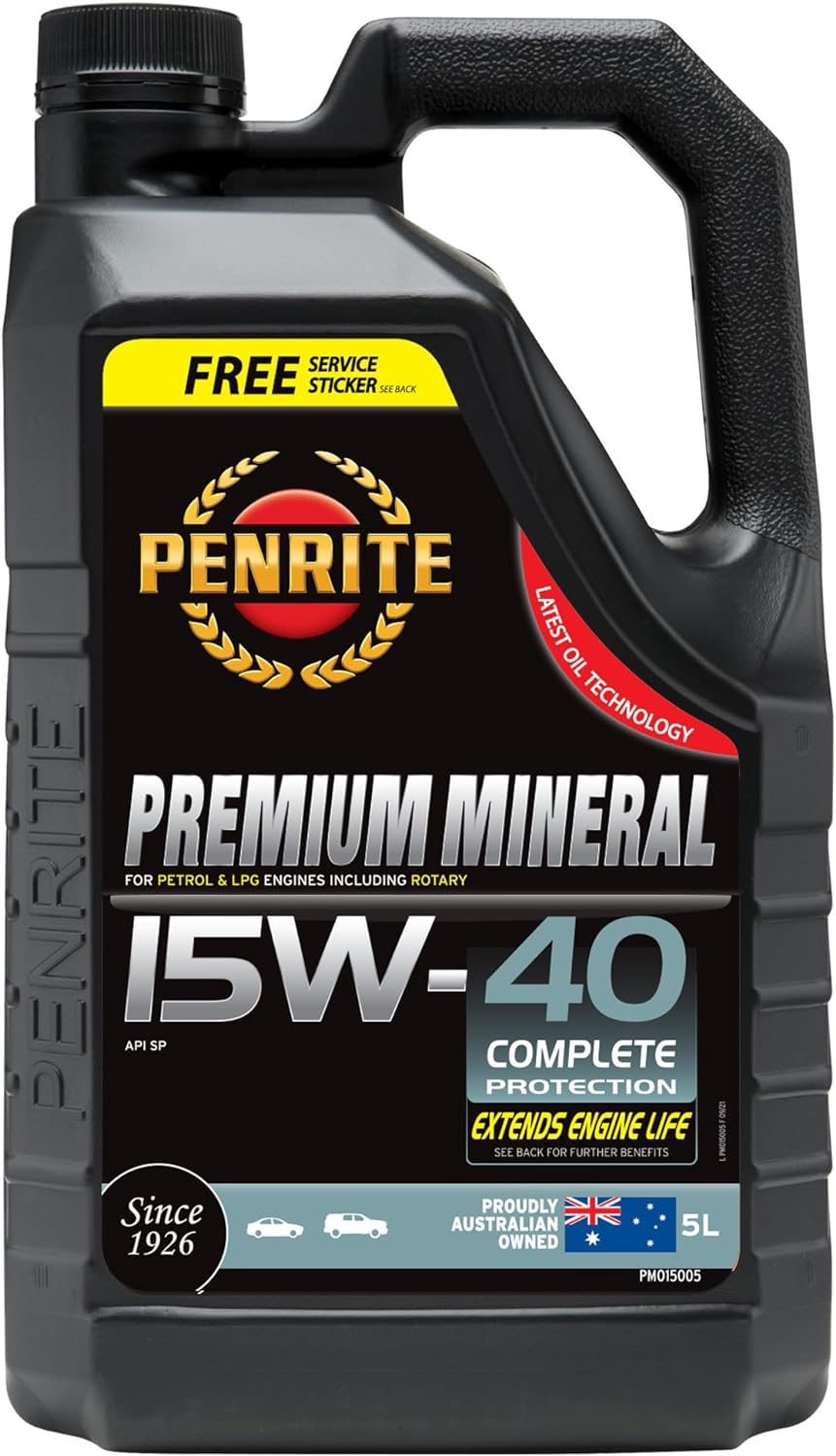 Penrite 15W-40 Premium Mineral Engine Oil 5 Litre