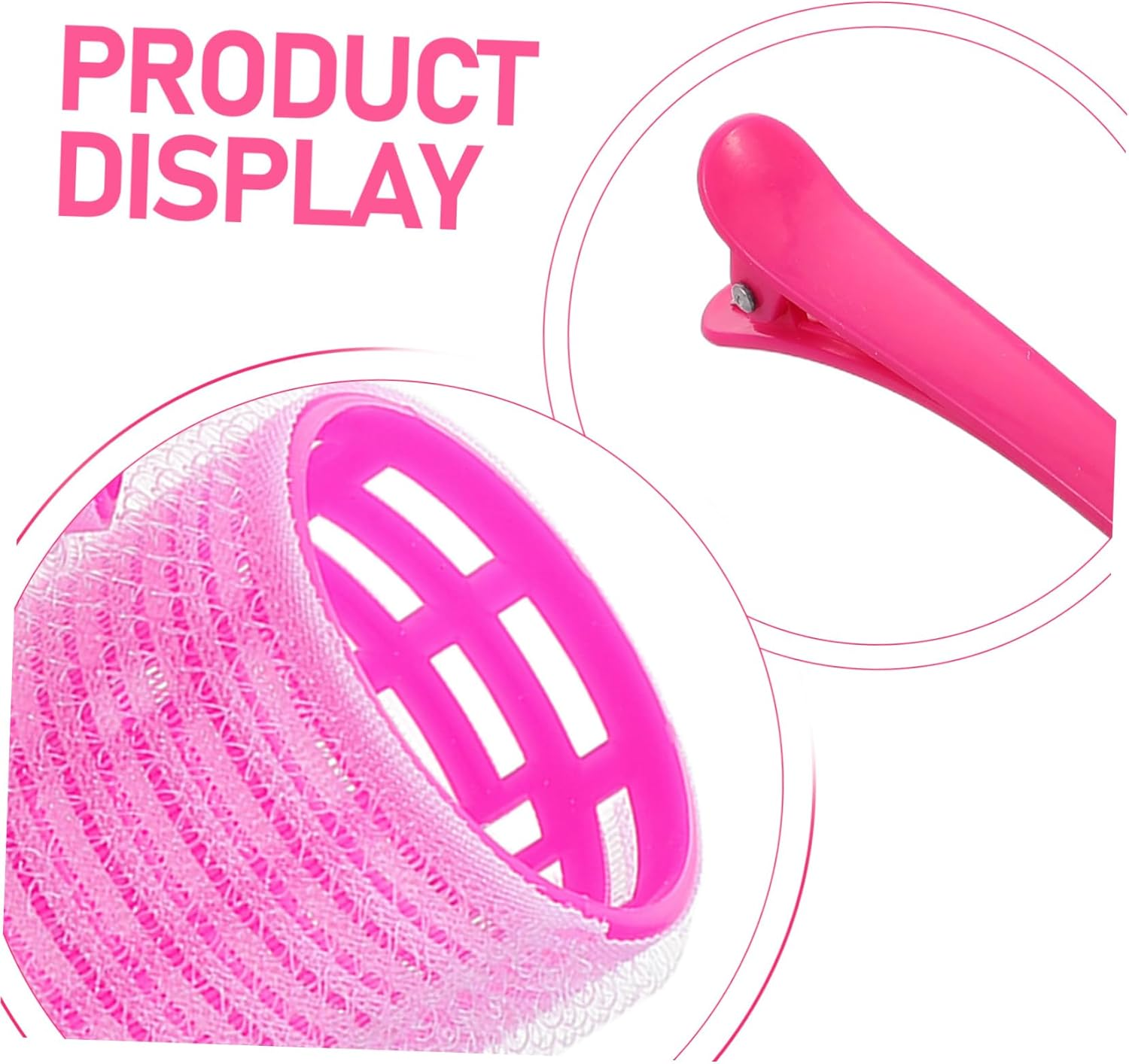 WEKADRIN 18Pcs Hair Curlers Set Fringe Curler Rollers Volumizing Hair Clips Rollers for Women Styling Tool Bangs image number 3