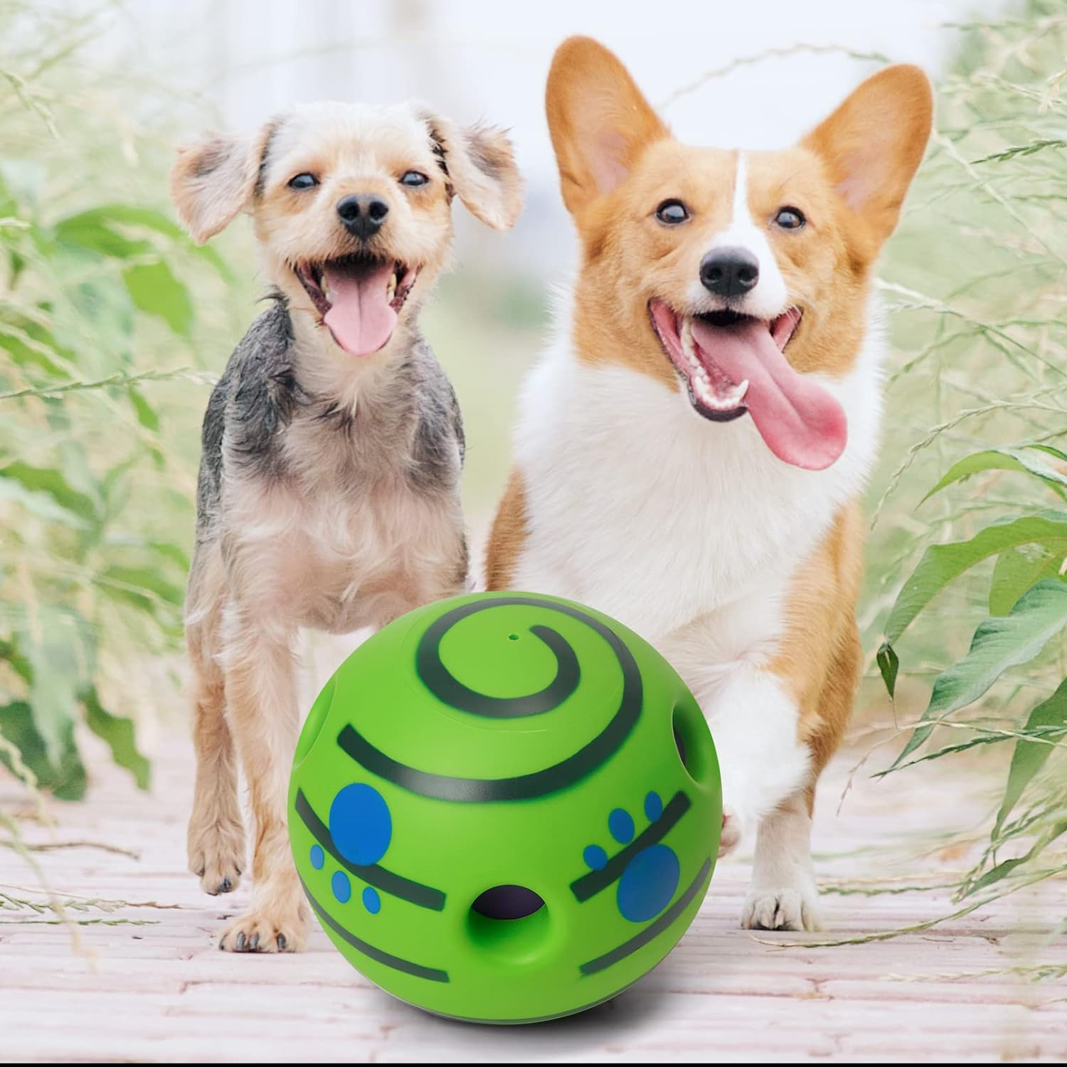 Yifugad Interactive Giggle Ball for Dog Squeaky Toy Keep Your Dog Happy All Day, Ball Toys for Large, Medium and Small Pet Cat Relieve Anxiety and Boredom image number 6