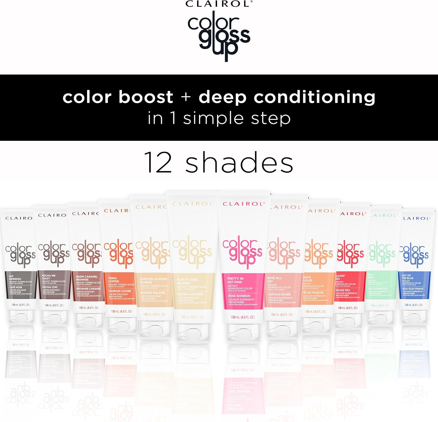 Clairol Colour Gloss up Conditioner, Terra Copper, 130Ml image number 2