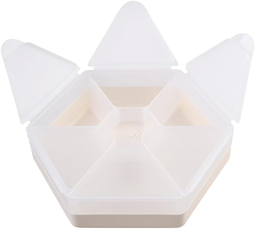 Melii Luxe Hexagon Snackle Box - Ivory image number 4
