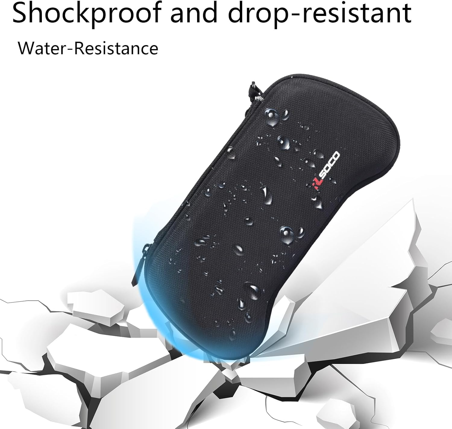 RLSOCO Case for Razer Kishi Ultra/Kishi V3 Pro Gaming Controller, Hard Shell Protective Case - Black (Case Only) image number 2