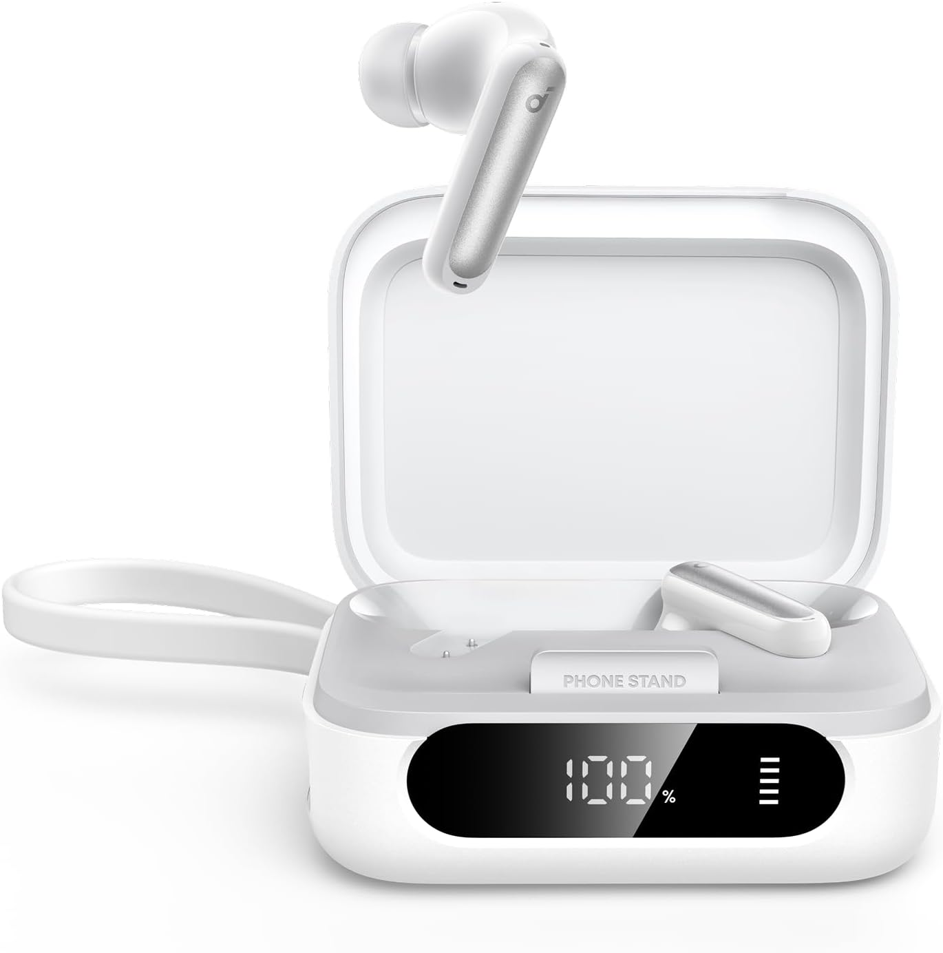 Soundcore P41I by Anker, Adaptive Noise Cancelling Earbuds with Portable Phone Charger, Only for USB-C Charging, 12H Battery Life, 192H with Case, 6-Mic AI Clear Calls, IPX5 Wireless Bluetooth Earbuds