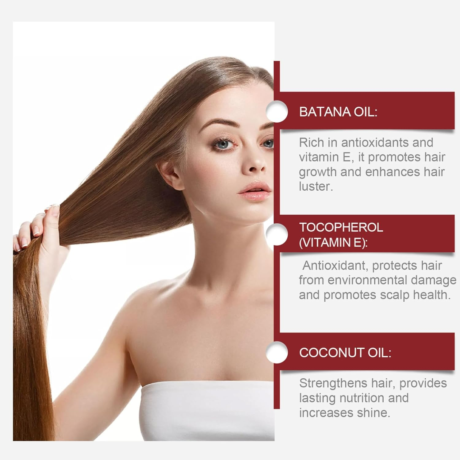 100% Raw Batana Oil Paste 100G, Batana Oil for Hair Growth, Natural Deep Conditioning Hair & Scalp Treatment, Nourishing & Repairing Balm for Dry Damaged Hair, Adds Shine & Strengthens Roots (6Pcs) - 4Pcs image number 2