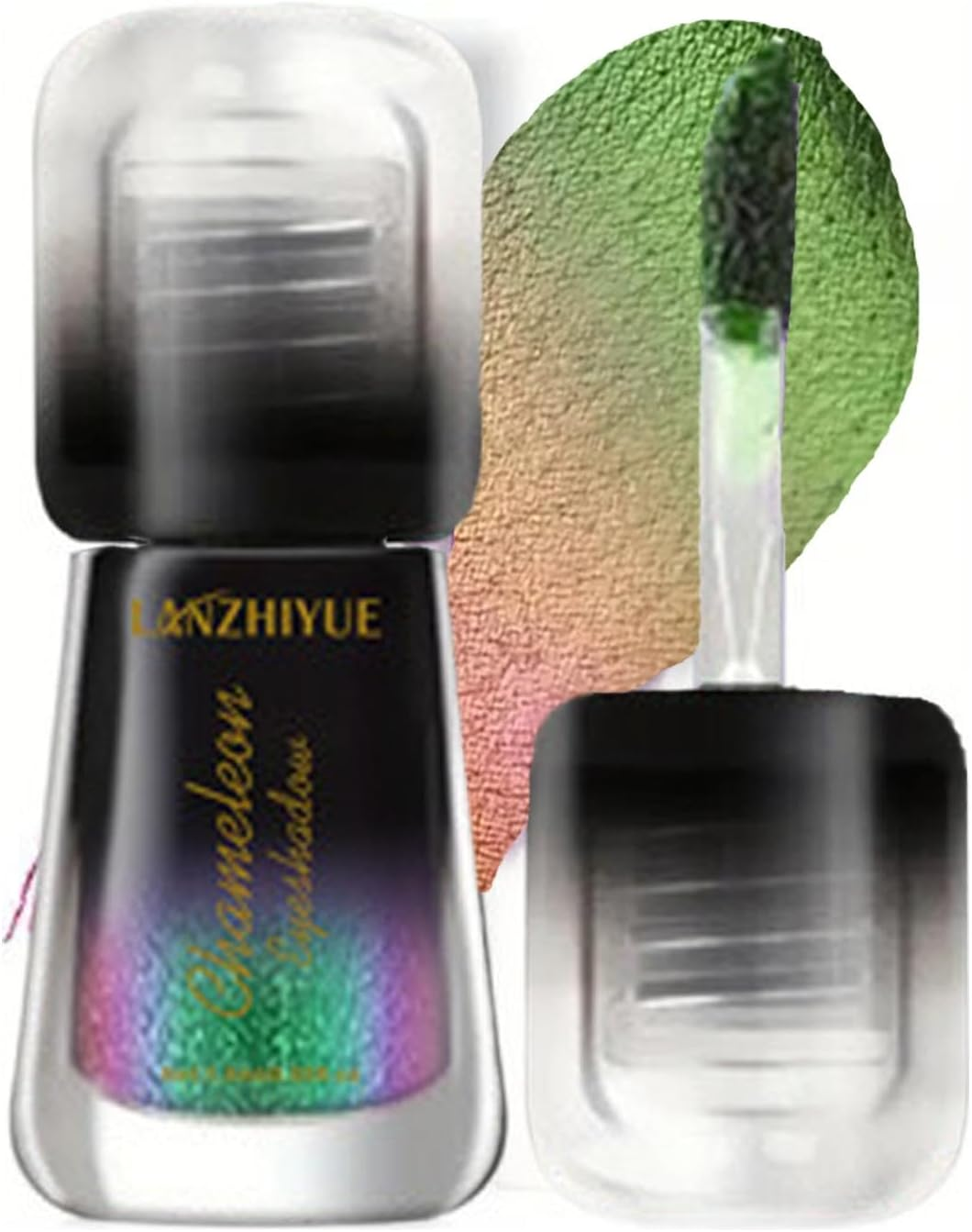 Color Shift Eyeshadow - Metal Colors Shift Liquid Shimmer Eyeshadow | Multifunctional Eye Makeup Supplies Christmas Halloween Cosmetics for Carnival Parties