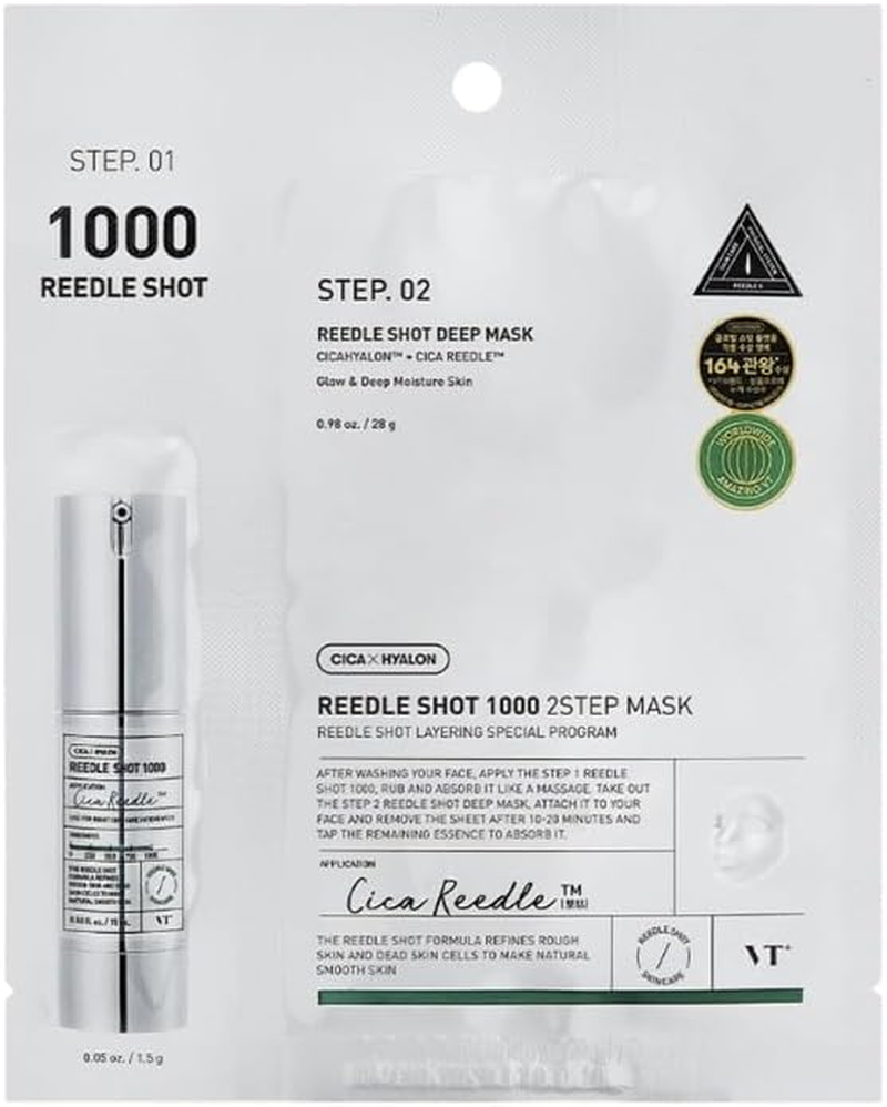VT Cosmetics Reedle Shot 1000 2-Step Mask