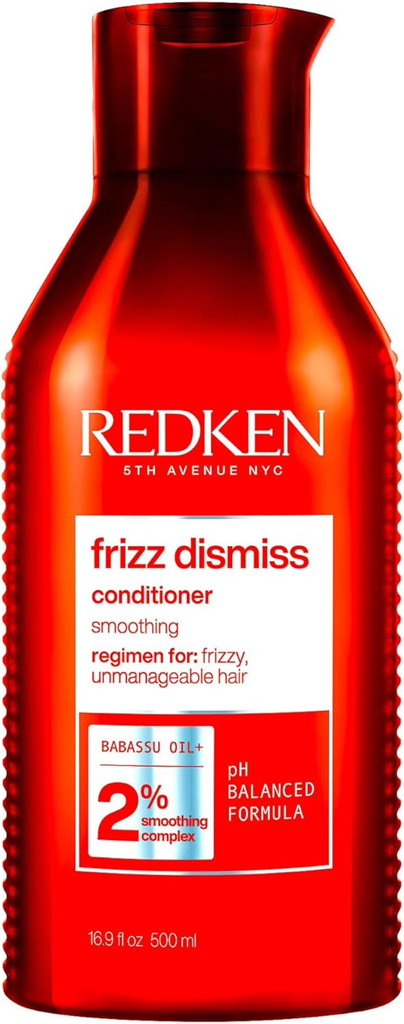 Redken Frizz Dismiss Conditioner | Weightless Frizz Control | anti Frizz | Moisturize and Smooth | Provides Soft, Silky Hair | for Frizzy Hair | Sulfate-Free | 500Ml image number 2