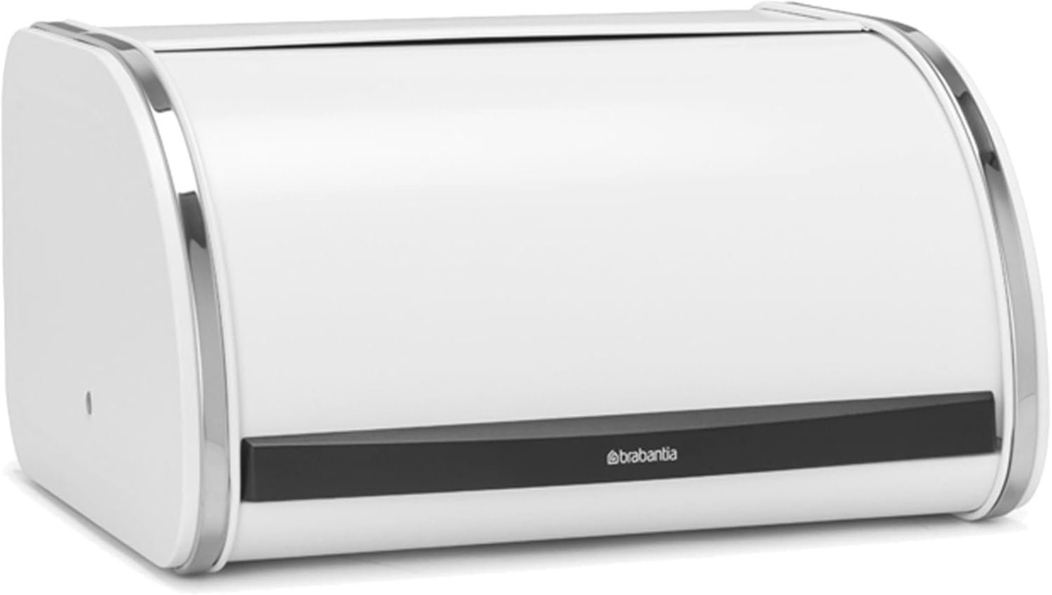 Brabantia 348907 Roll Top Bread Bin, Medium, Matt Steel