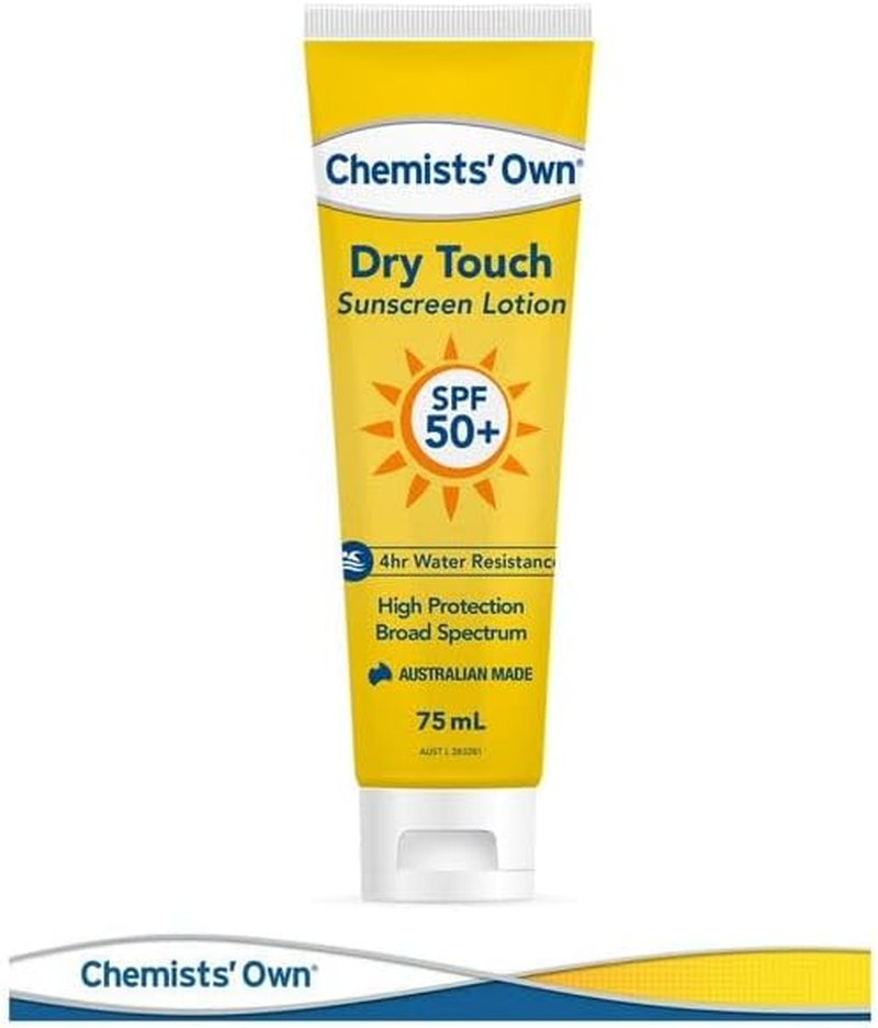 Chemists' Own Spf 50+ Dry Touch Sunscreen Lotion 75 Ml
