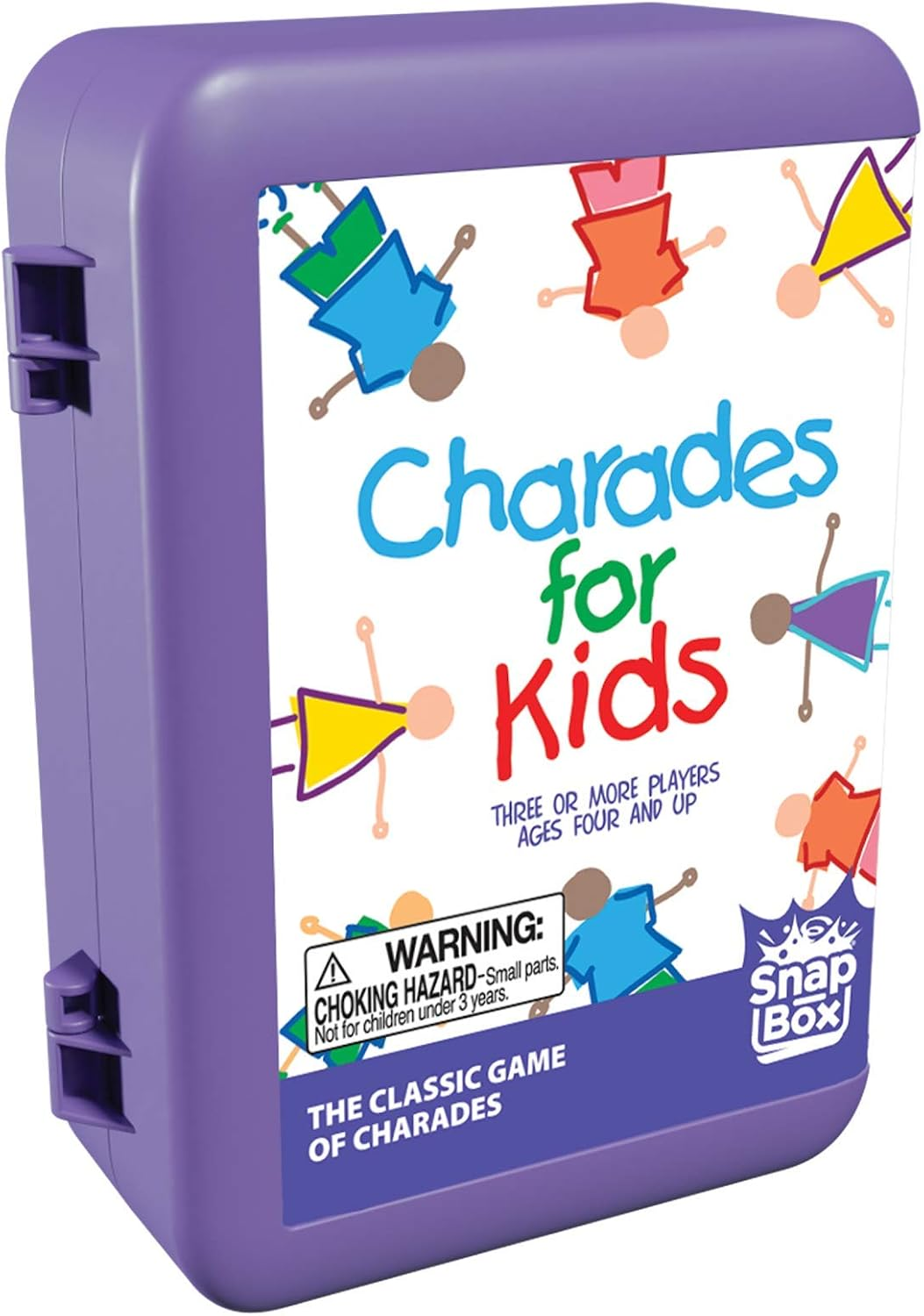 Pressman Charades for Kids Snap Box