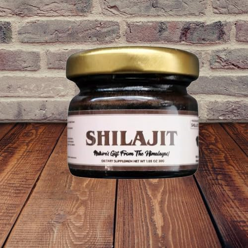 Pure Himalayan Shilajit Resin| Natural Gold Grade Dietary Supplement for Men & Women| Boosts Metabolism & Promotes Vitality|85+ Trace Minerals, Rich in Fulvic Acid (30 G (Pack of 1))
