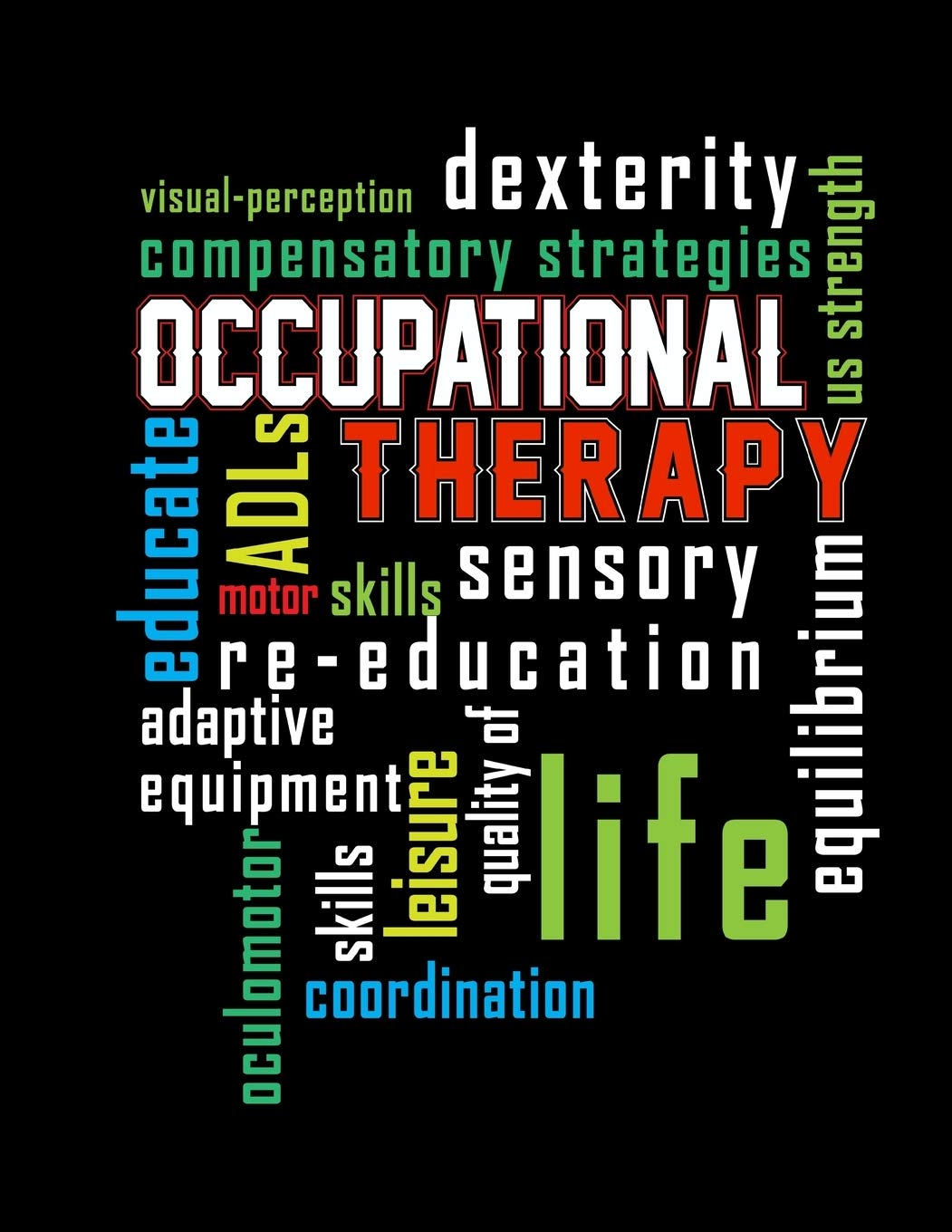 Occupational Therapy: Appointment Book Daily Planner Hourly Schedule Organizer Personal or Professional Use 52 Weeks - Occupational Therapist Cover image number 1