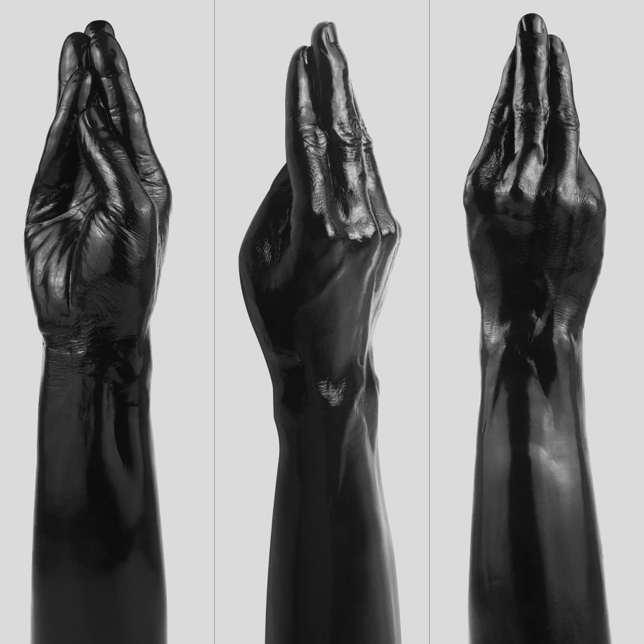 FAAK XXL Realistic Fisting Dildo for Stretching Pleasure, 33.5CM Insertable Long Dong with Suction Cup, 1:1 Realistic Fist Dildo for Anal or Vaginal Orgasm image number 3