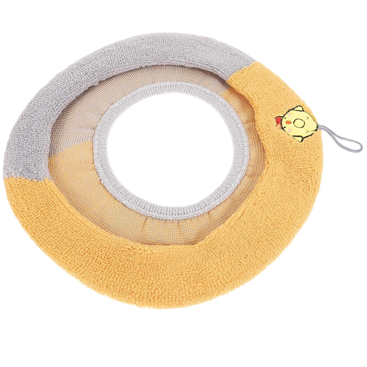 Yardenfun Toilet Seat Cushion Pad Breathable Washable Cover for Comfort and Warmth Fits Standard Toilets for Cold Weather Use Stylish Grey Design image number 2