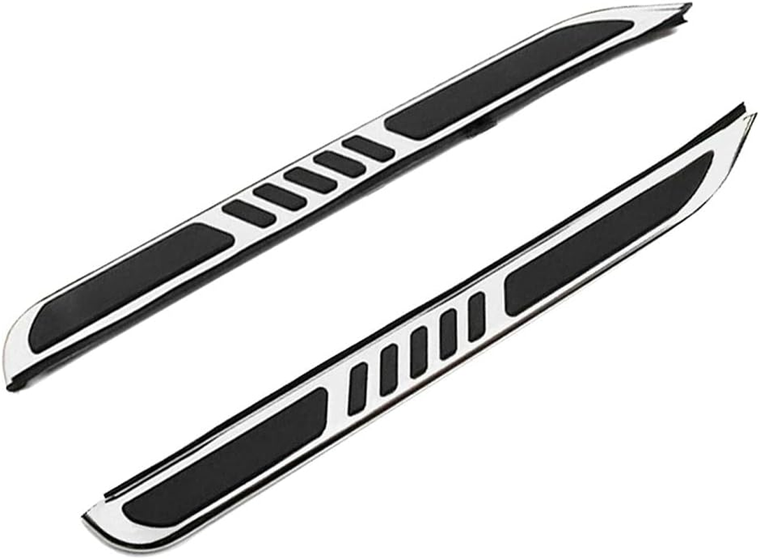 2Pcs Aluminum Running Boards Fixed Nerf Bars Side Steps with Brackets Compatible with KIA Carnival 2022-2025 (DF) image number 4