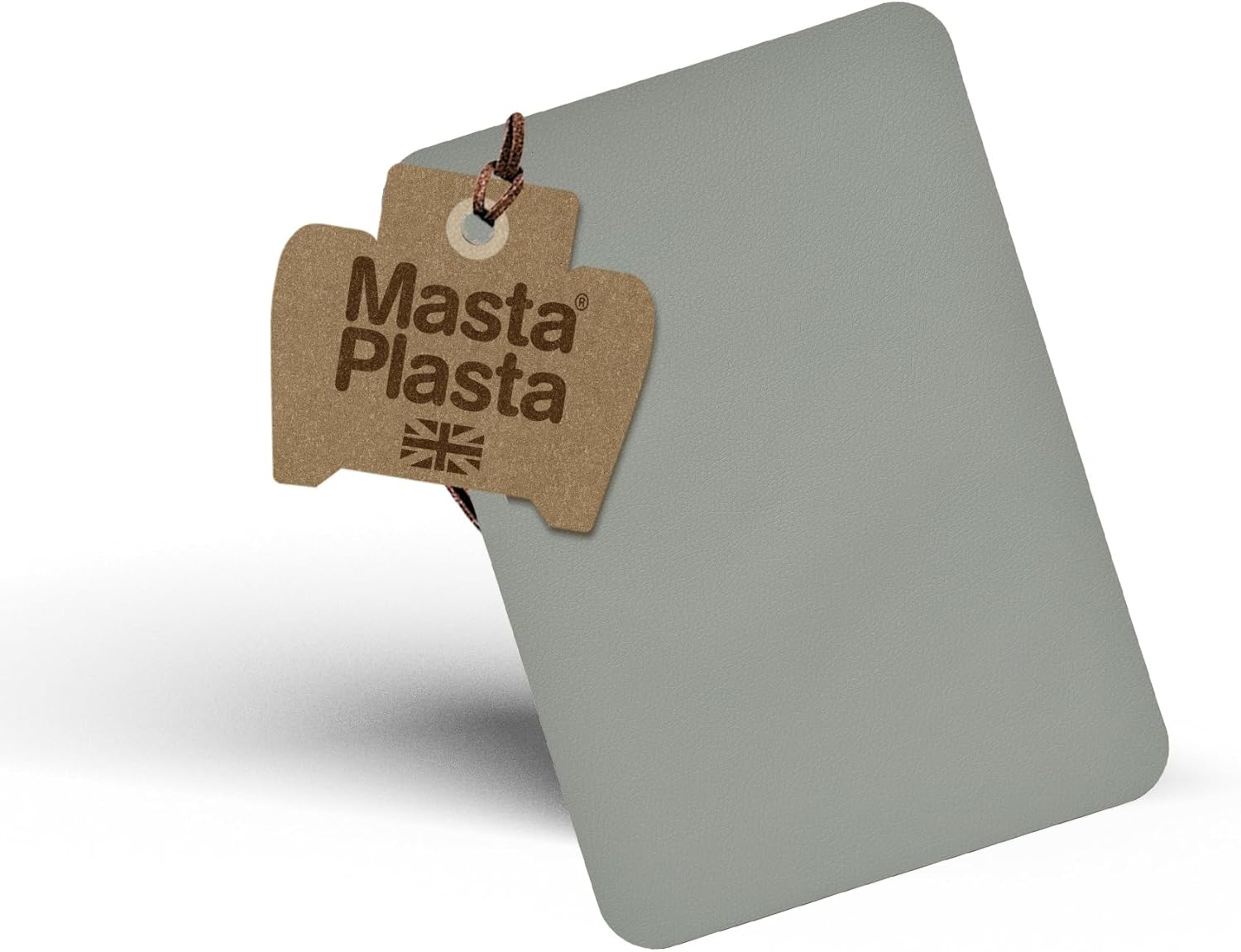 Mastaplasta Original Self-Adhesive Leather Repair Patch - Light Grey 28 X 20 Cm (11" X 8"). Your Instant Upholstery-Quality Leather Repair Kit for Sofas, Car Interiors, Bags, Vinyl & DIY image number 4