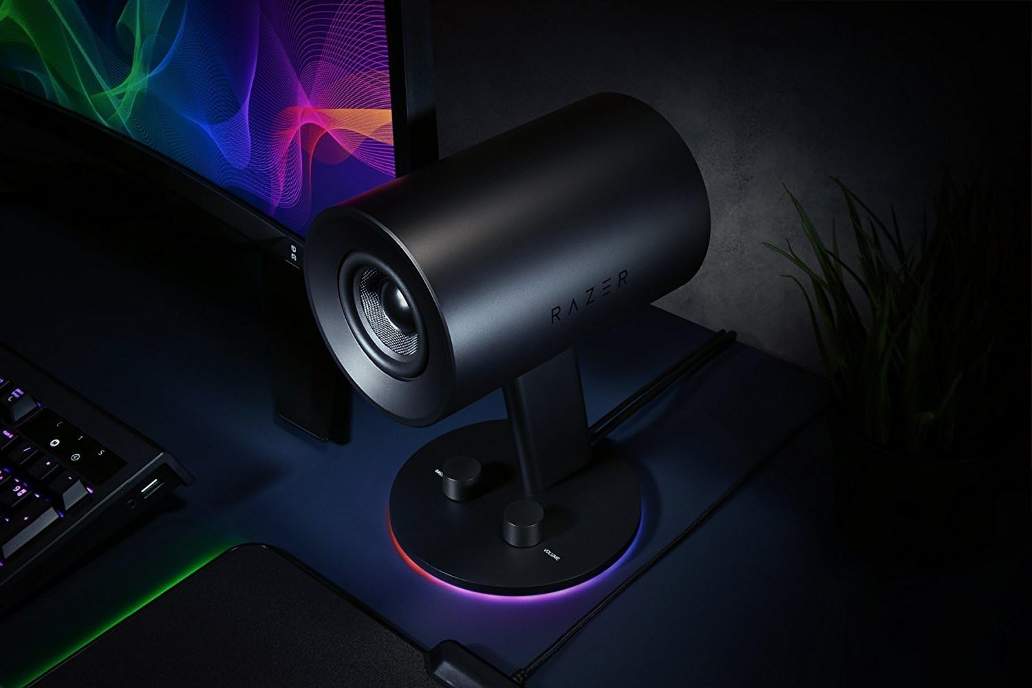 Razer Nommo Chroma 2.0 - Gaming Speakers with Razer Chroma RGB - Black image number 2