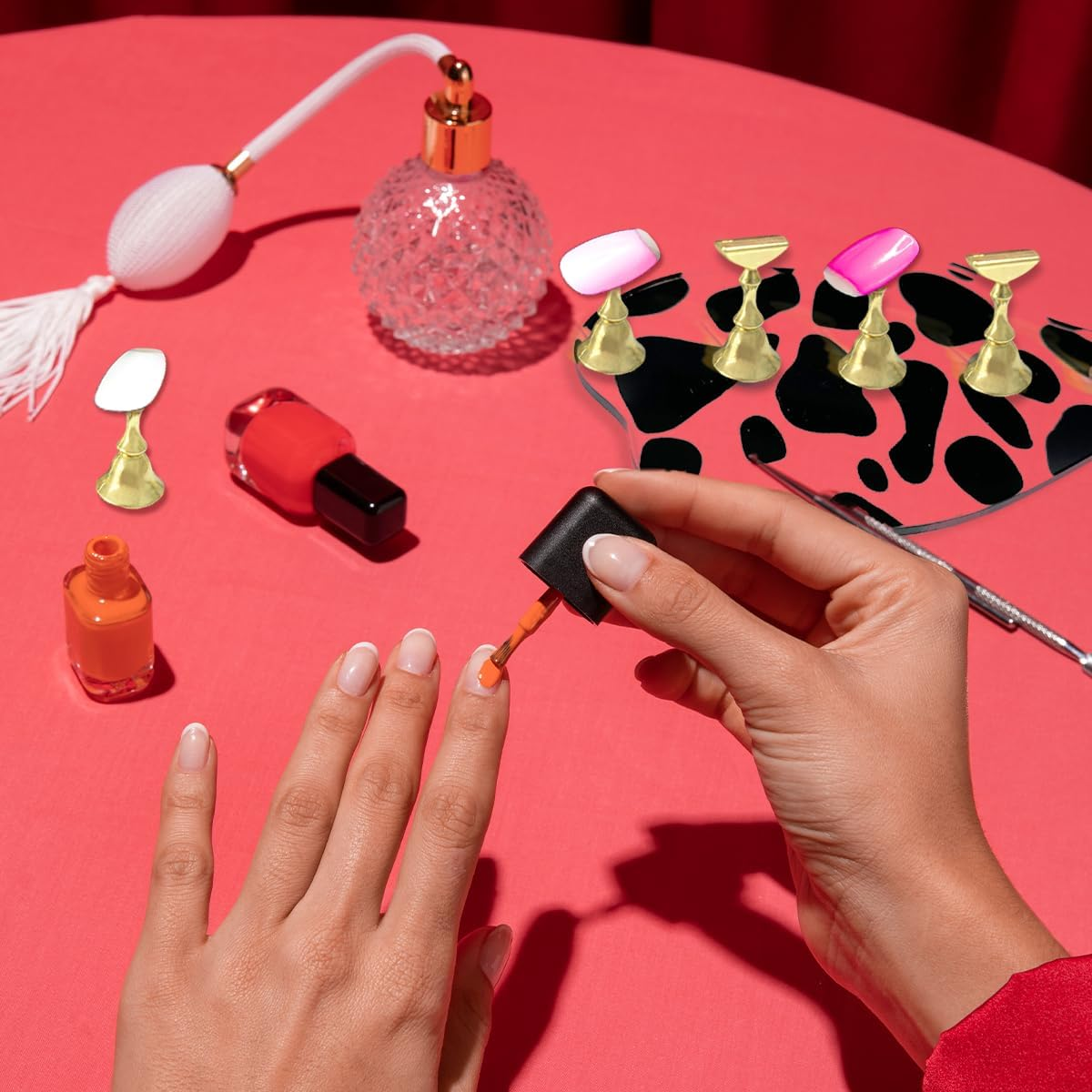 TEAONE Nail Holder, 1 Set Nail Display Stand for Nail Design and Salon Artwork image number 2