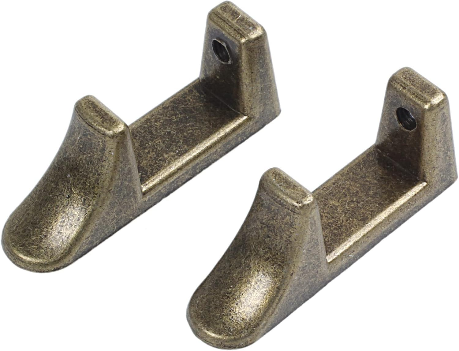 2X Brown Leather Guitar Musical Instrument Box Luggage Toolbox Trolley Case Handle image number 6