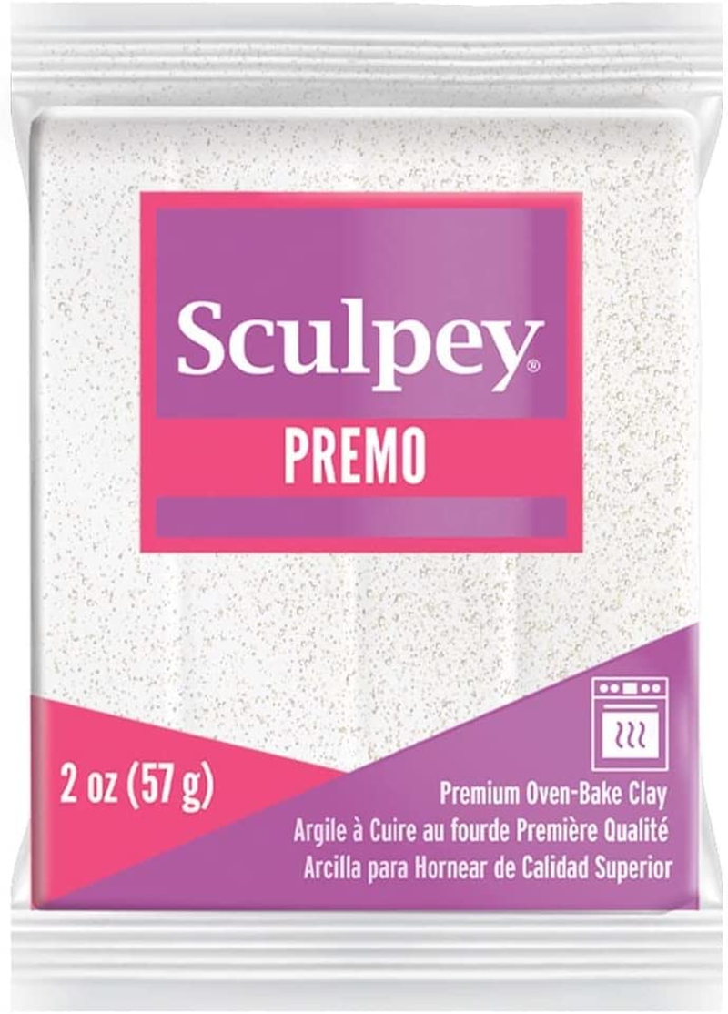 Sculpey PREMOACCENTS - 57G - White Translucent Polymer Clay