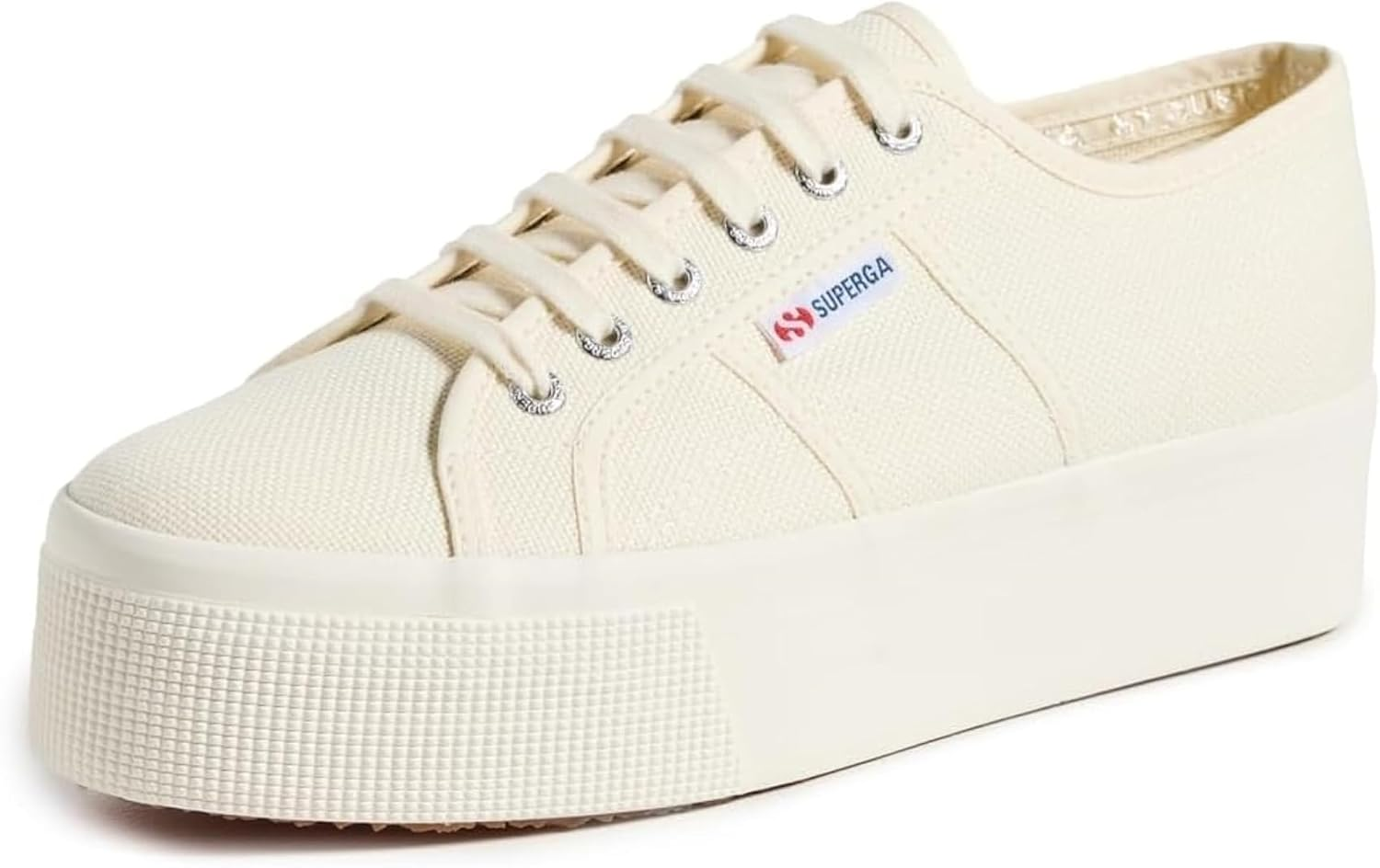 Superga Women'S 2790 Platform Trainers, Beige