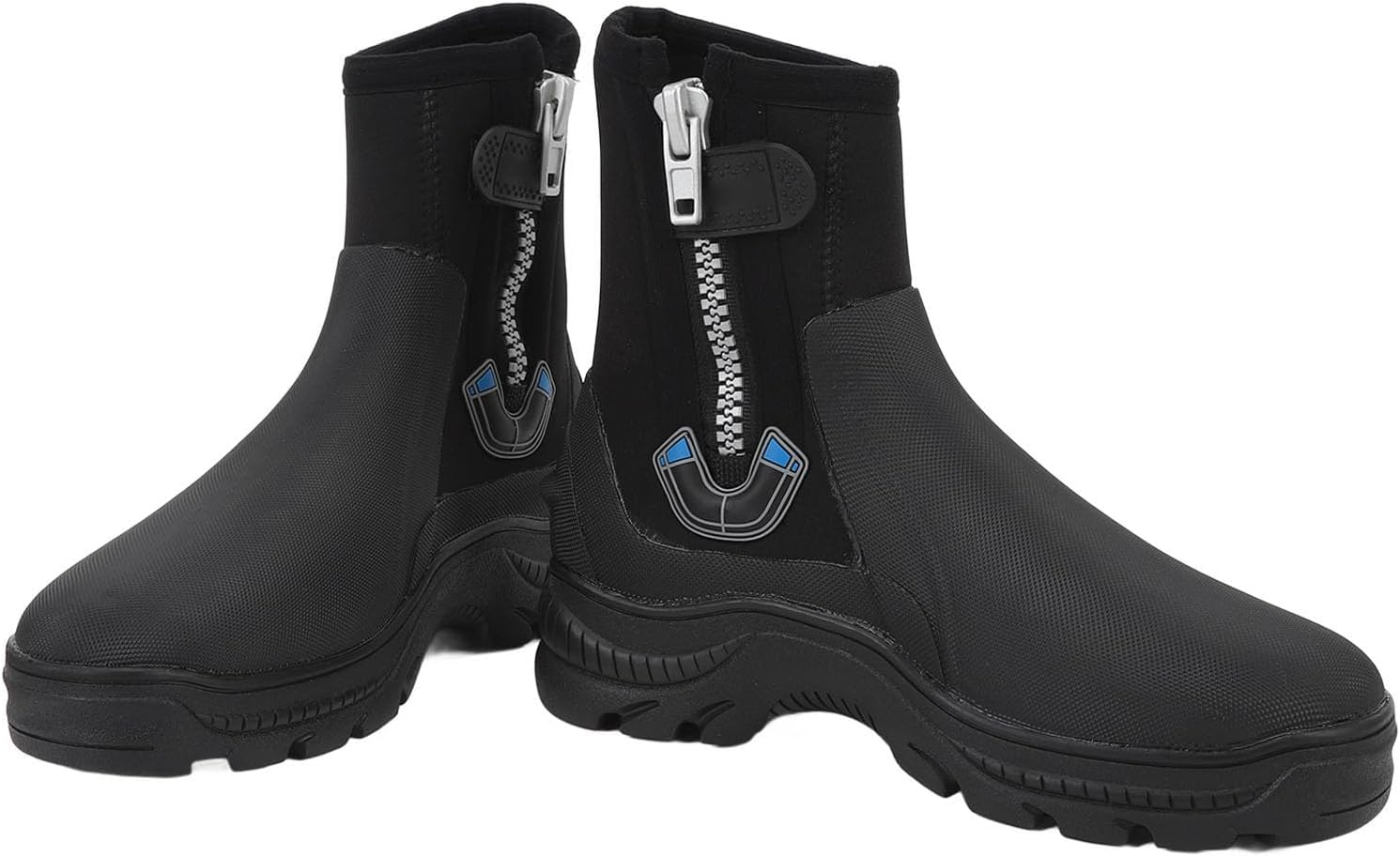 Jectse Non Slip Dive Boots 5Mm Thickness High Top Neoprene Water Boots for Snorkeling Swimming, Soft Lining Wading image number 6
