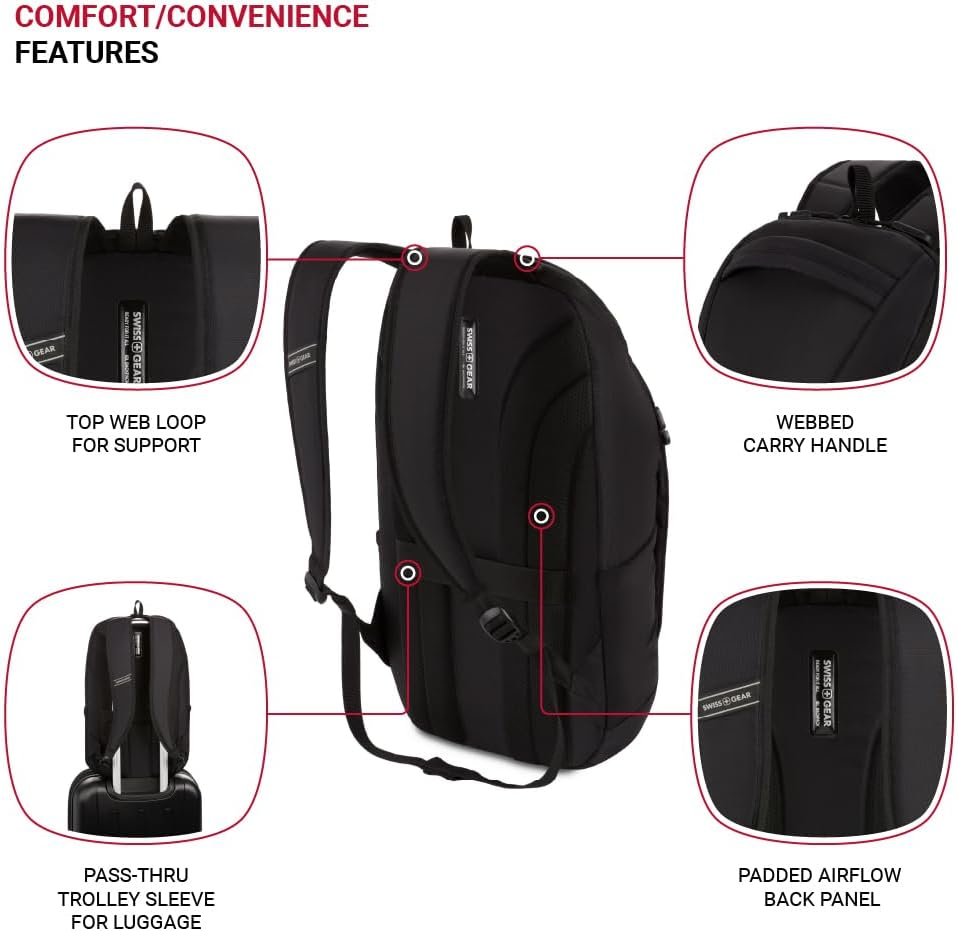 Swissgear 8117 Laptop Backpack - Mustard image number 4