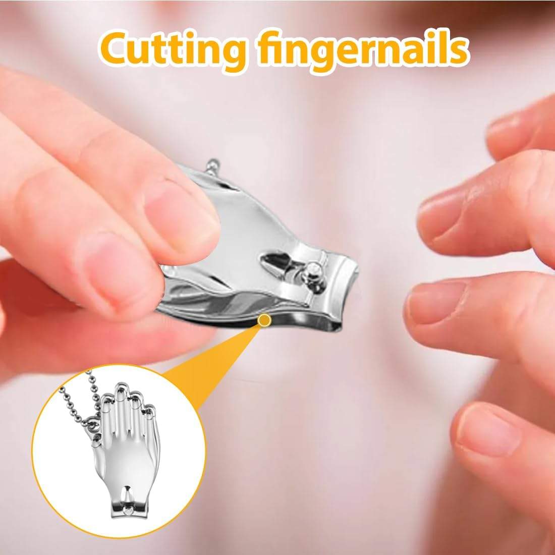 Nail Clippers Set, Premium Stainless Steel Fingernail and Toenail Clipper Cutter, Nail Clippers for Hands and Feet, Clean and Hygienic with Nail File Sharp, Effortless Stainless Steel Nail Clipper image number 1