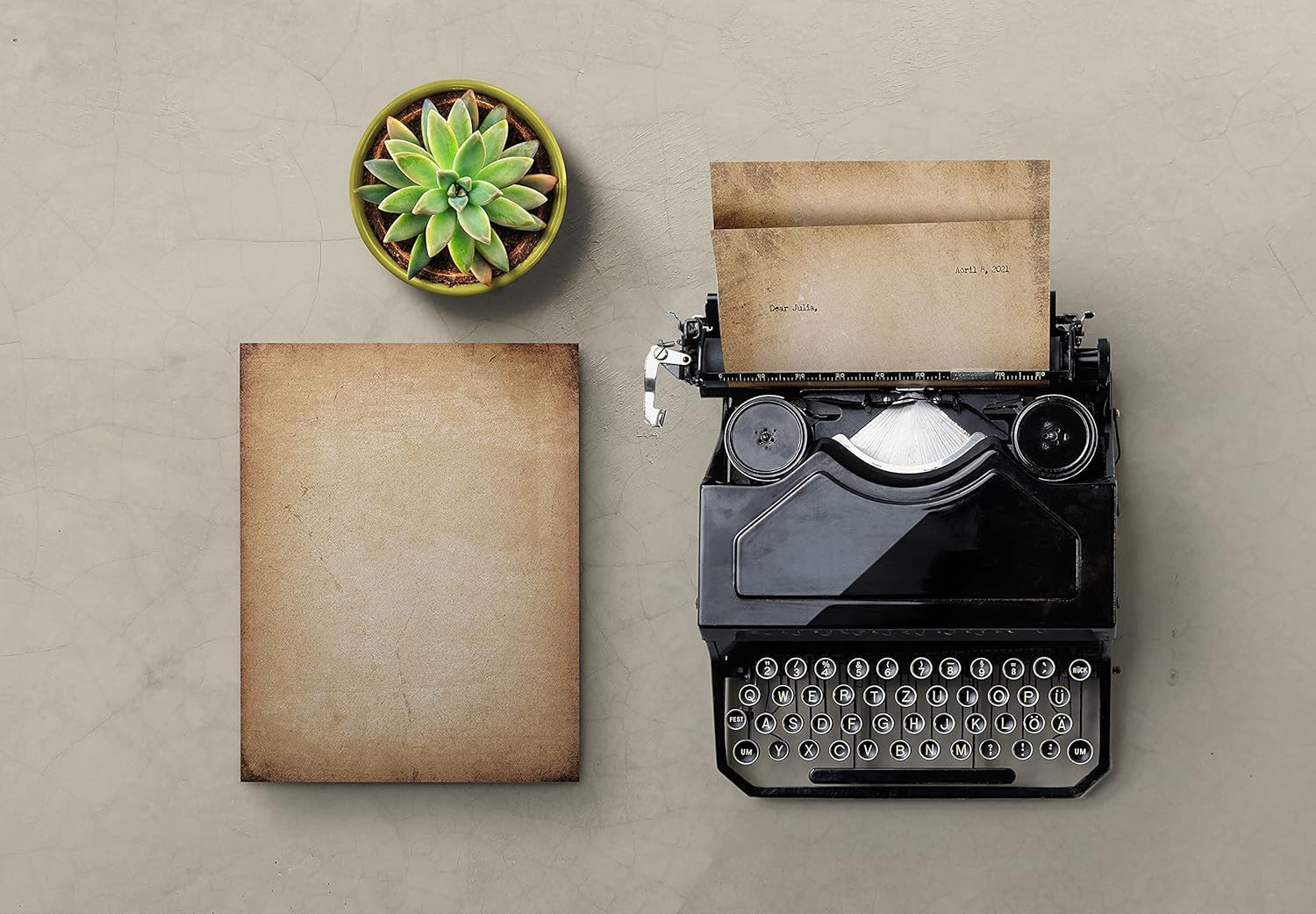 Better Office Products Stationery Paper, 100 Sheets, Aged Look Vintage Antique Old Fashion Parchment Paper, Letter Size 8.5 X 11 Inch, Double Sided Printing Paper, By, 6 Designs, 100 Pack image number 3