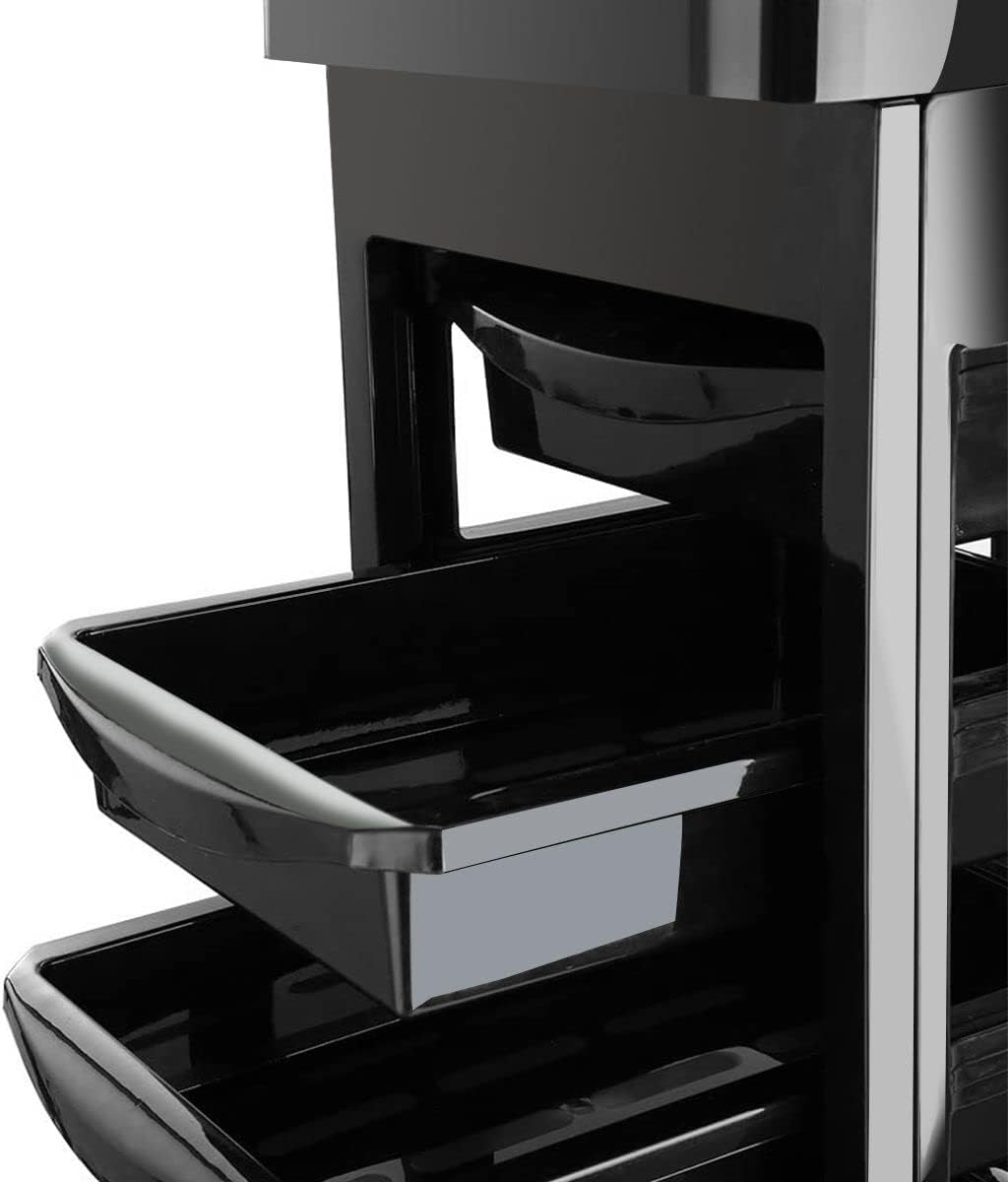 Hairdressing Trolley Storage Rolling Tool Cart Salon Furniture on Wheels 6 Tiers 5 Tray image number 5