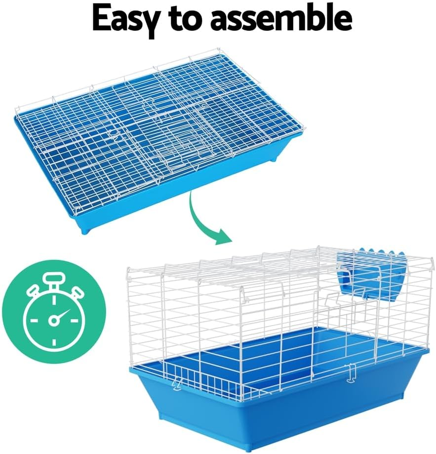 Rabbit Cage 88Cm Indoor Guinea Pig Small Animal Habitat Pet Enclosure image number 5