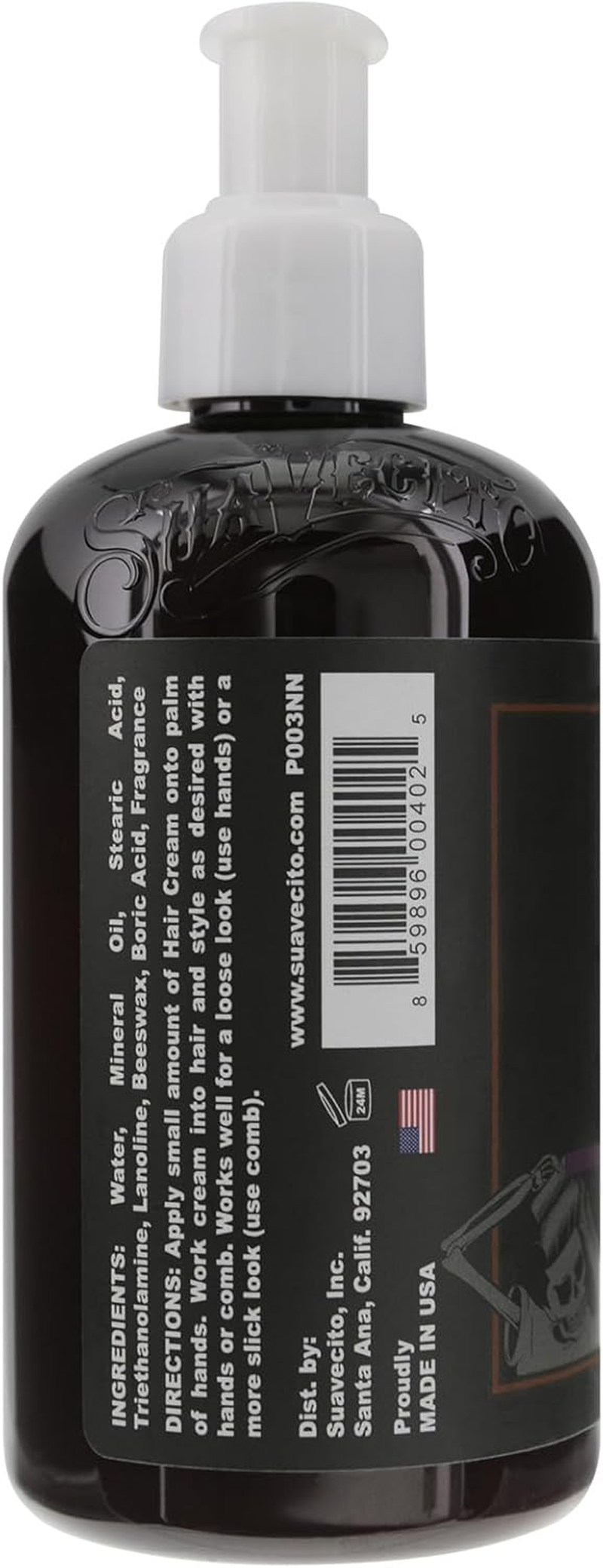 Suavecito Hair Cream, 8 Ounce image number 2