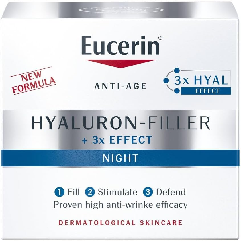 Eucerin Hyaluron-Filler 3X Effect Night Cream 50Ml image number 5