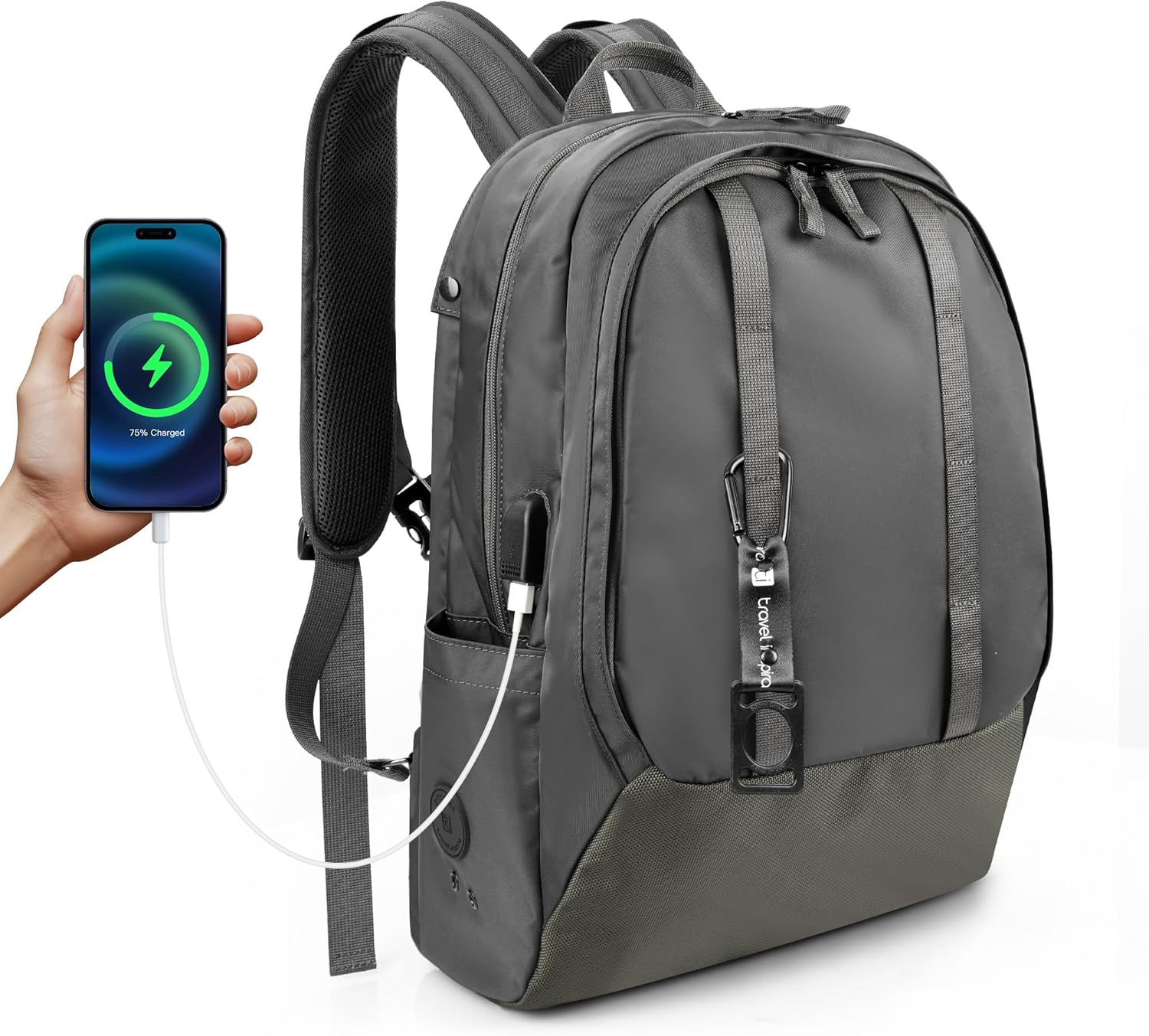 Travel Inspira Travel Backpack, Large Carry on Backpack, 15 Inch Laptop Backpack