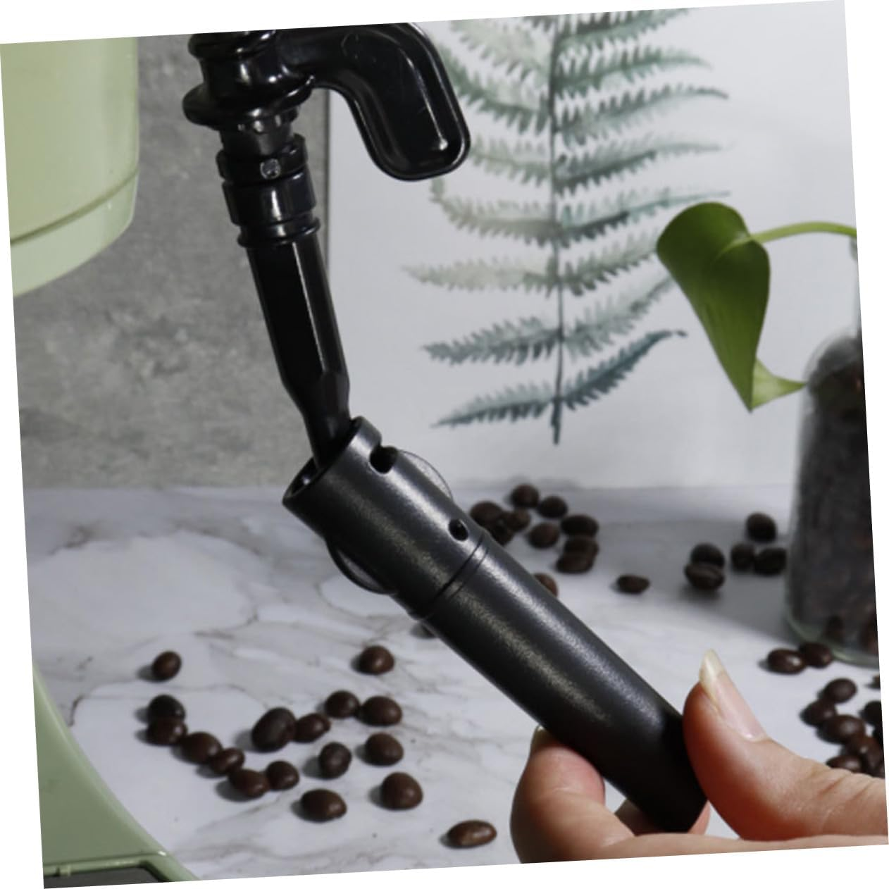 SECFOU Reusable Plastic Coffee Machine Steam Nozzle for Home and Office Milk Spout Compatible with Delonghi Clean Coffee Maker Accessory for Espresso and Milk Tea Shops image number 5