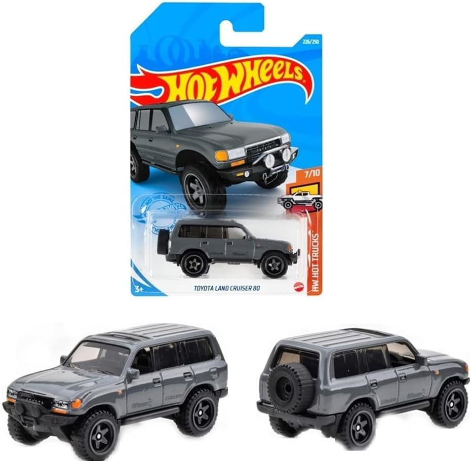 Hot Wheels Toyota Land Cruiser 80, [Gray] 226/250 Hot Trucks 7/10